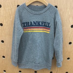Thanksgiving thankful sweatshirt